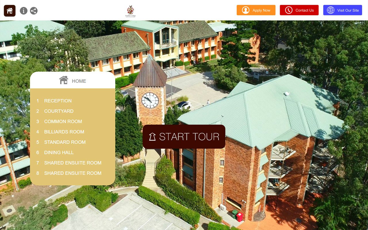 St John's College Campus UQ tours