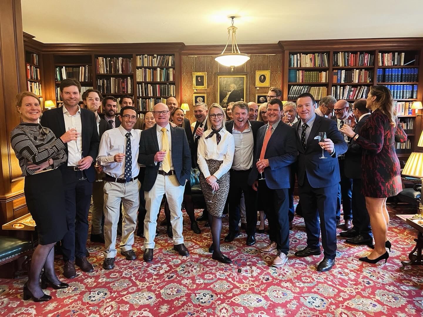 Old Johnians at an event