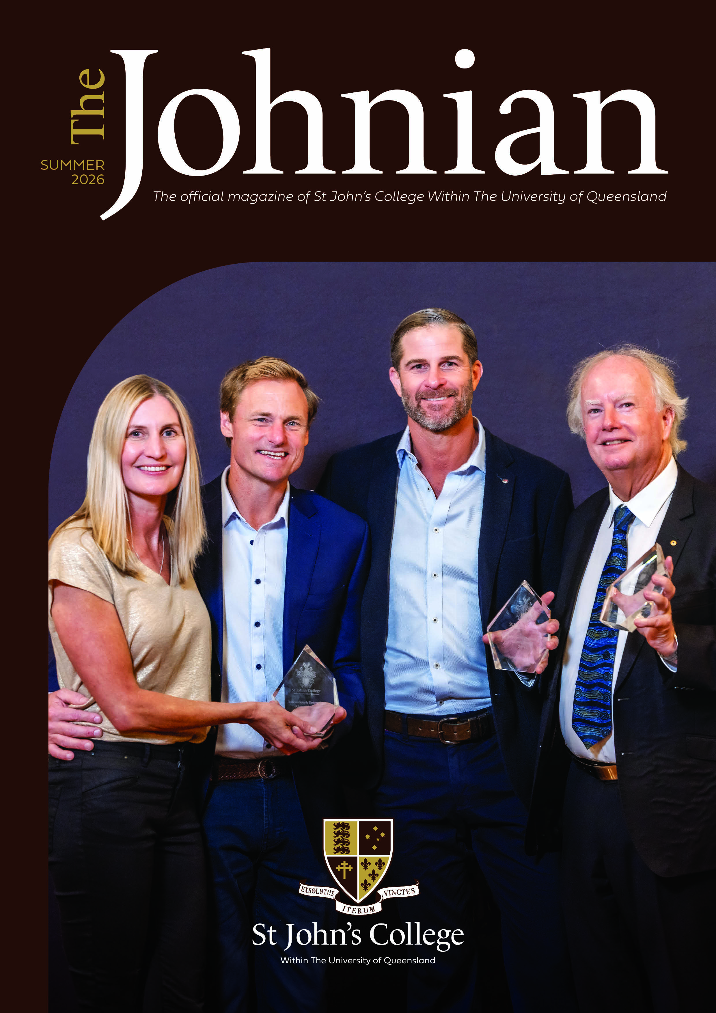 The Johnian winter 2026 cover